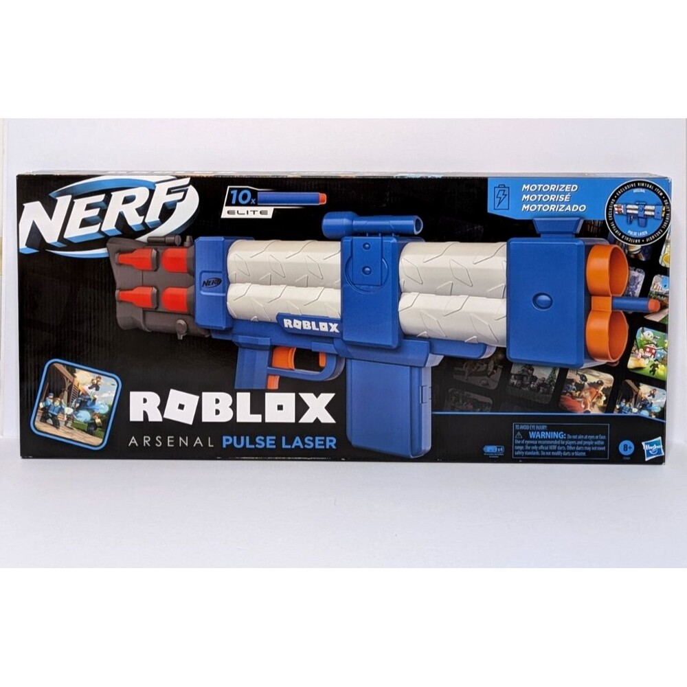 Nerf Roblox Arsenal Pulse Laser Blaster- Nerf Gun Toy New Sealed